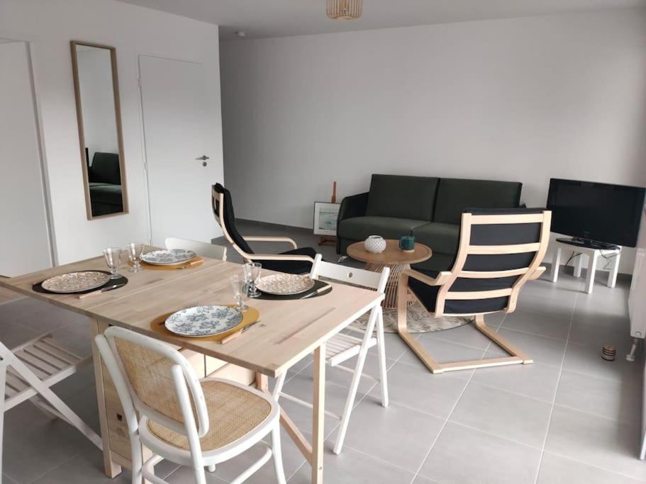 Appartement Neuf T2 Сен-Пьер-Киберон Экстерьер фото